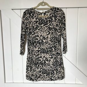 J. Crew shift dress : Jules dress in Snow Cat